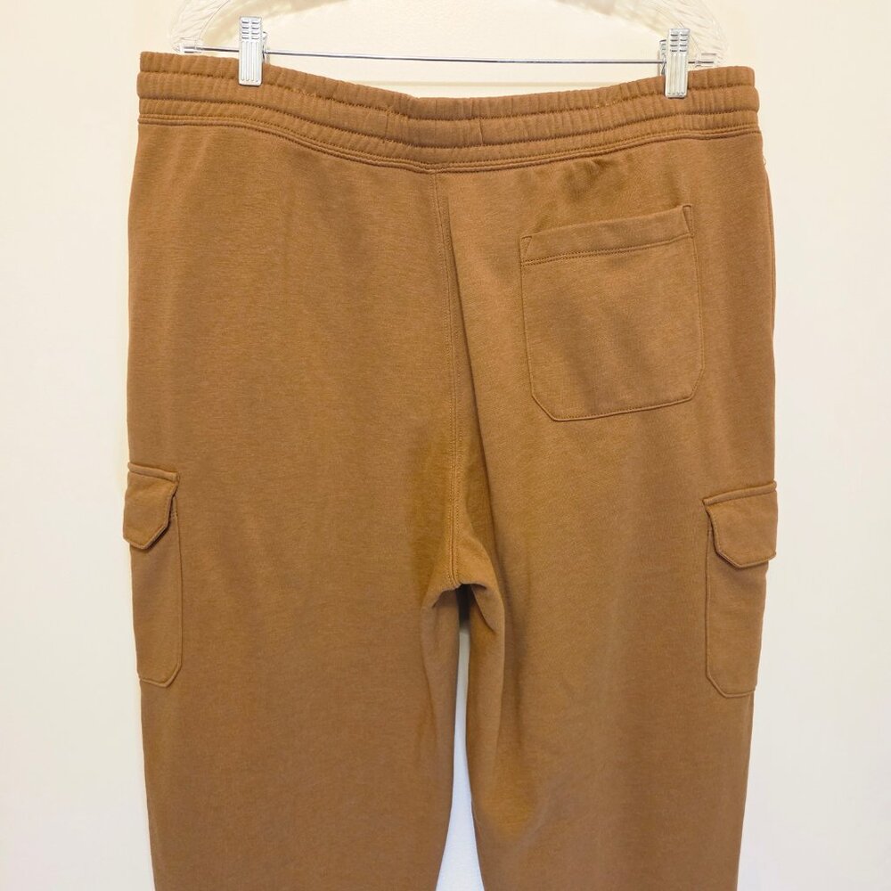 Old Navy Men’s Cargo Jogger Sweatpants Bourbon Tan Brown - XL - Picture 7 of 14